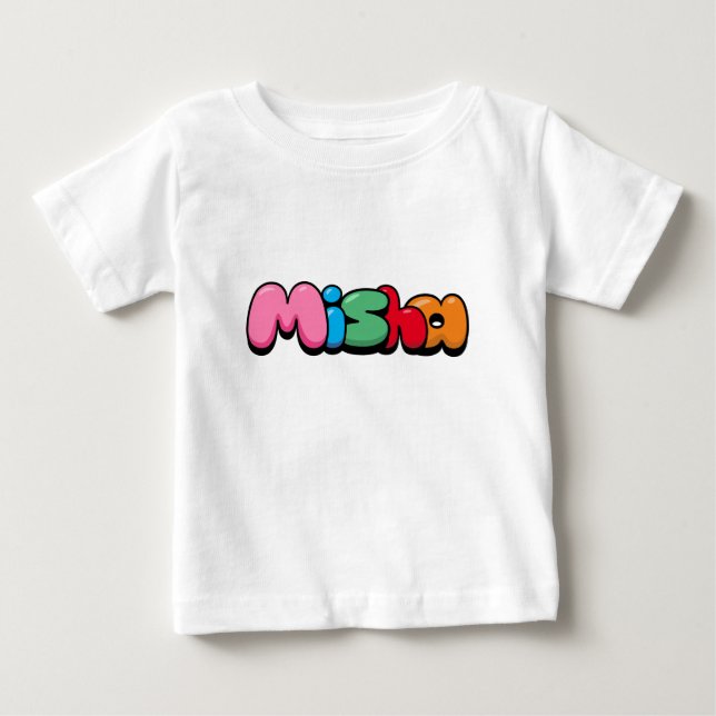 Misha Baby T-shirt (Vorderseite)
