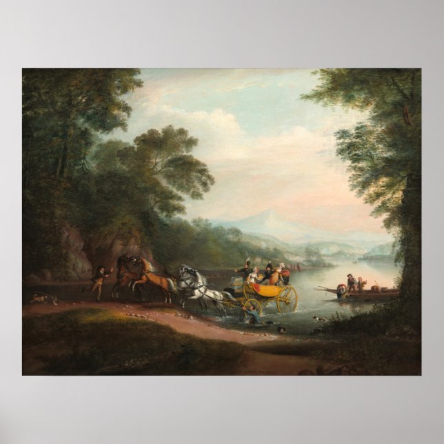Mishap à la Ford - Alvan Fisher Poster des Beaux-A (Devant)