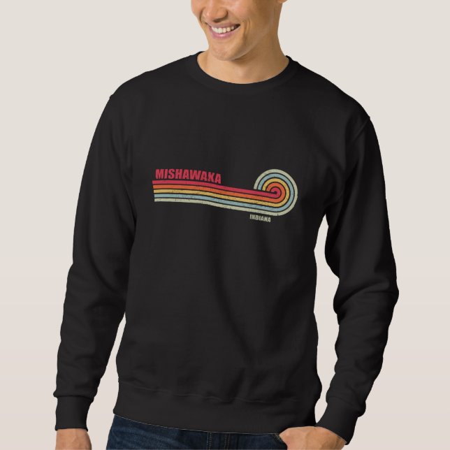 Mishawaka Indiana City Staat Sweatshirt (Vorderseite)