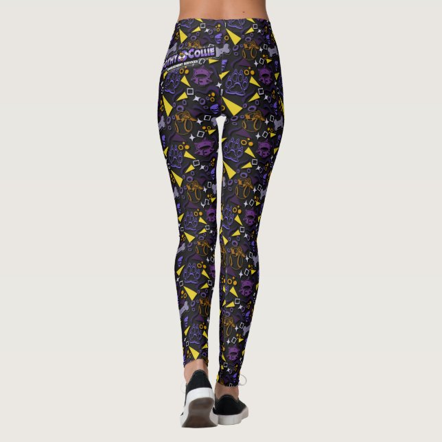 Mishka Arcade Print Leggings (Rückseite)