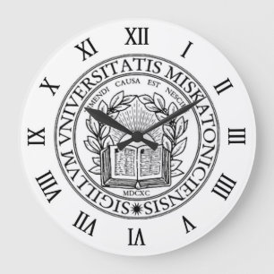 Miskatonic Große Wanduhr
