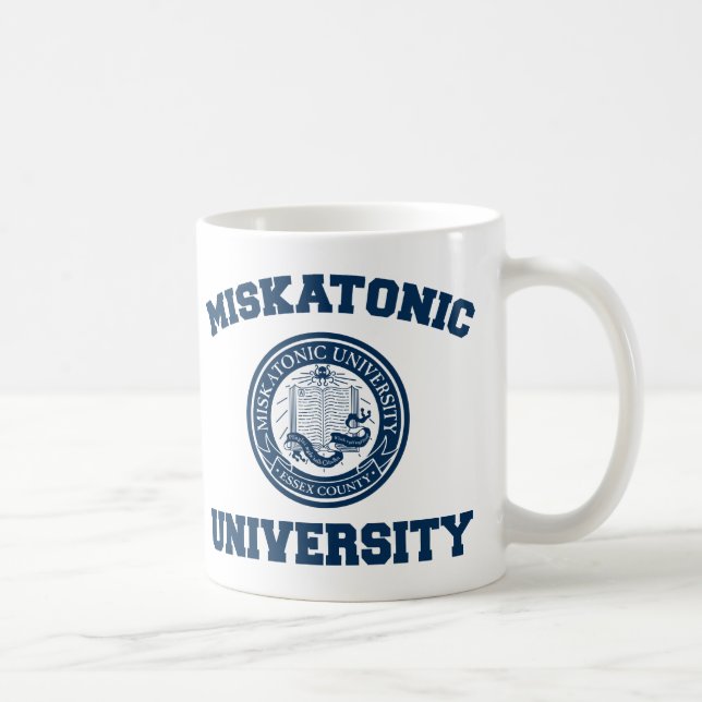 Miskatonic HochschulTasse Kaffeetasse (Rechts)