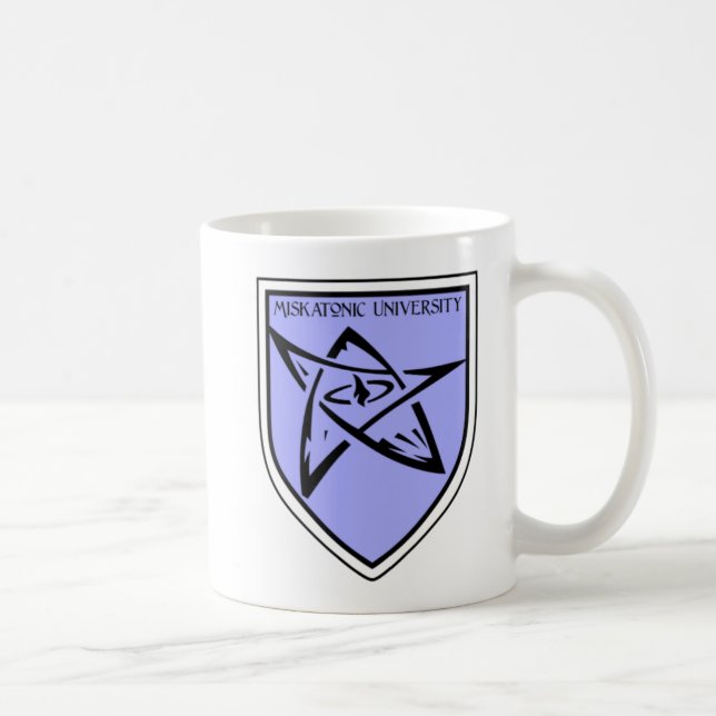 Miskatonic Hochschulverkünder-Tasse Kaffeetasse (Rechts)