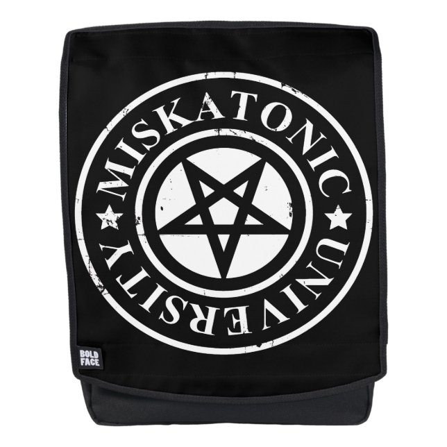 Miskatonic U Rucksack (Vorderseite)