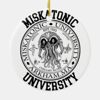 Miskatonic Universität CTHULHU HP LOVECRAFT Keramik Ornament