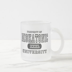 Miskatonic Universität Mattglastasse