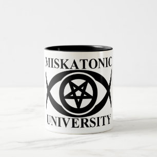 MISKATONIC UNIVERSITÄT ZWEIFARBIGE TASSE