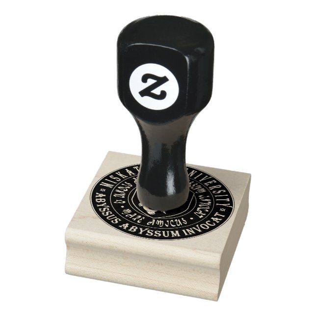 Miskatonic University Great Siegel - Briefmarke Gummistempel (Stempel)