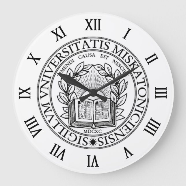 miskatonisch große wanduhr (Vorderseite)