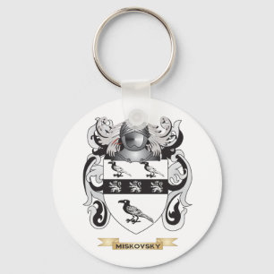 Miskovsky Wappen (Familienwappen) Schlüsselanhänger