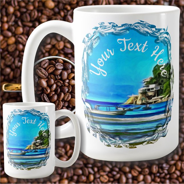 Mismaloya Fischerboote 0346 Kaffeetasse (Von Creator hochgeladen)