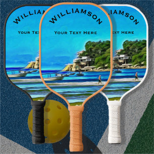 Mismaloya Fischerboote 0346 Pickleball Schläger