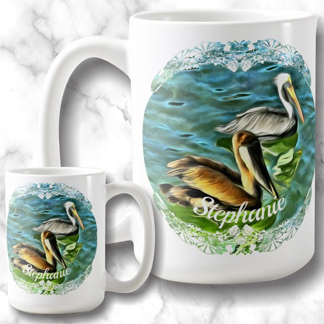 Mismaloya Pelicans 0329 Kaffeetasse (Von Creator hochgeladen)