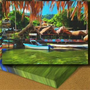 Mismaloya River 0331 Art Leinwanddruck