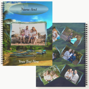 Mismaloya River Fishing Boats 0344 Notizbuch