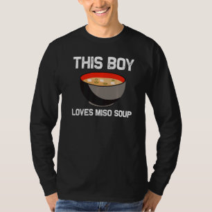 Miso-Designs für Jungen Kinder japanische Miso-Sup T-Shirt