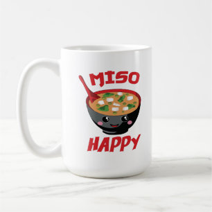 Miso Happy Funny Food Kawaii Kaffeetasse