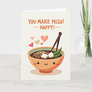 Miso Happy Love Karte