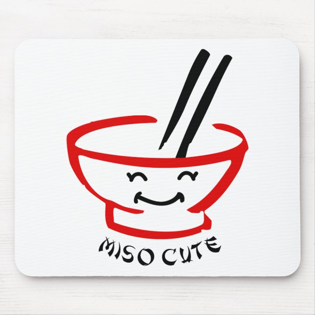 Miso niedlich mousepad (Vorne)