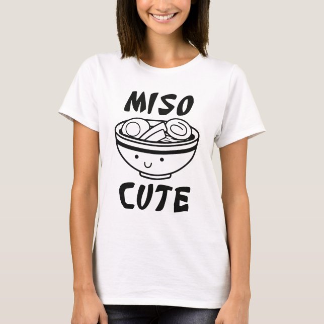 Miso Niedlich T-Shirt (Vorderseite)
