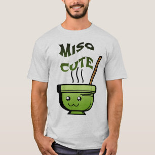 Miso niedliche Kawaii Nudel-Schüssel T-Shirt