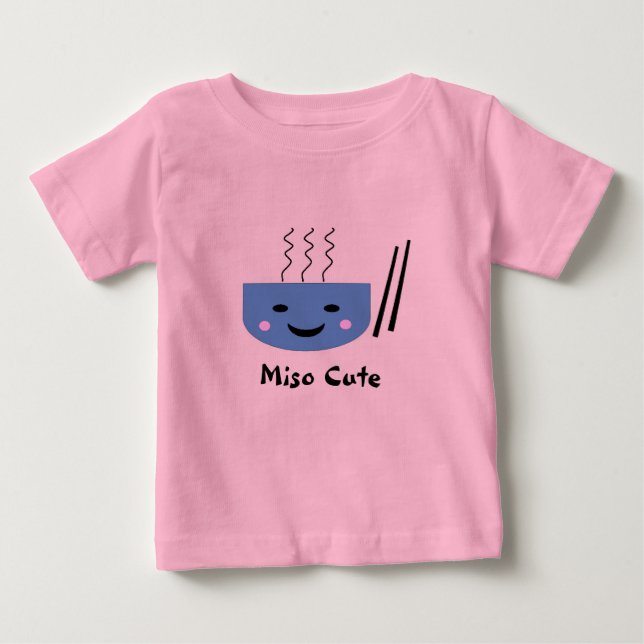 Miso Niedlicher Bodysuit mit Tutu Baby T-shirt (Vorderseite)