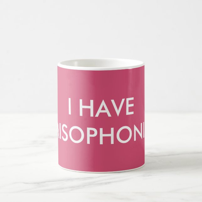 Misophonia Tasse 3 - Rosa (Mittel)