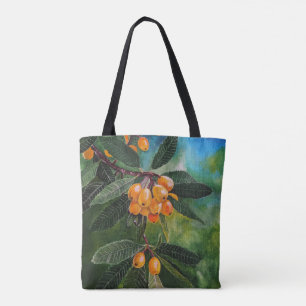 Mispeln im April Frühling Gemälde von Alfred Fox Tasche