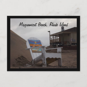 Misquamicut Beach, Rhode Island Postcard.. Postkarte