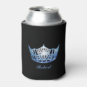 Miss America Art Crown Custom Can Cooler Dosenkühler