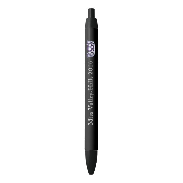 Miss America Art Custom Crown Ink Pen Kugelschreiber (Vorderseite Vertikal)