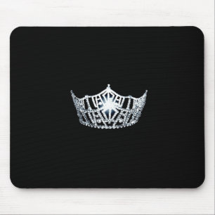 Miss America Crown Mouse Pad Mousepad