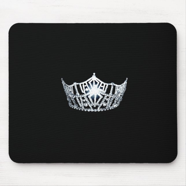 Miss America Crown Mouse Pad Mousepad (Vorne)