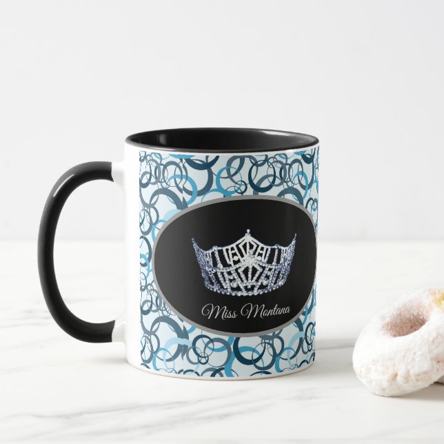 Miss America Crown Mug (Avec donut)