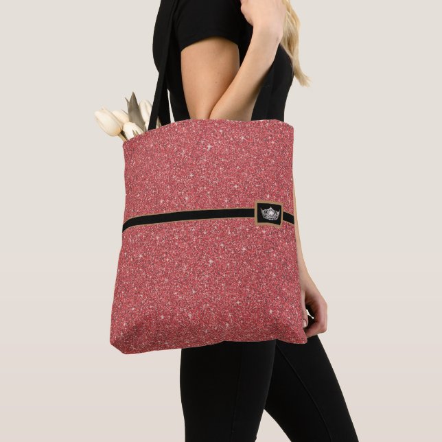 Miss America Crown Pageant Imitate Glitzer Tote Ta Tasche (Von Nahem)
