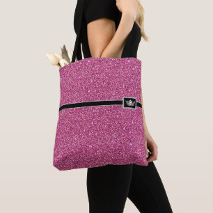 Miss America Crown Pageant Imitate Glitzer Tote Ta Tasche