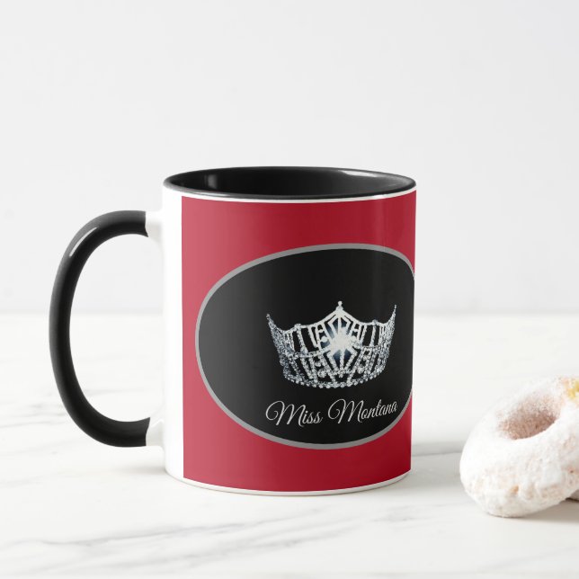 Miss America Crown Tasse (Mit Donut)