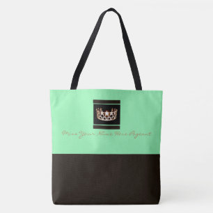 Miss America Custom Color Tasche Brown/Aqua