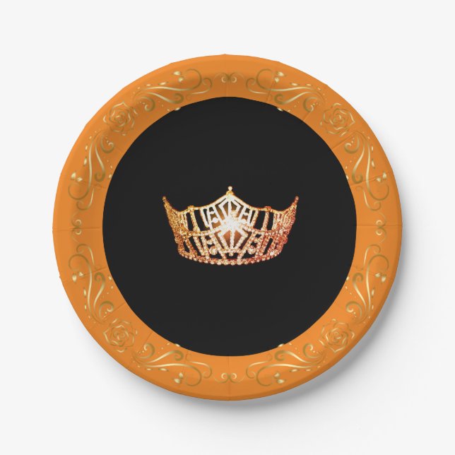 Miss America Orange Crown 7" Teller (Vorderseite)