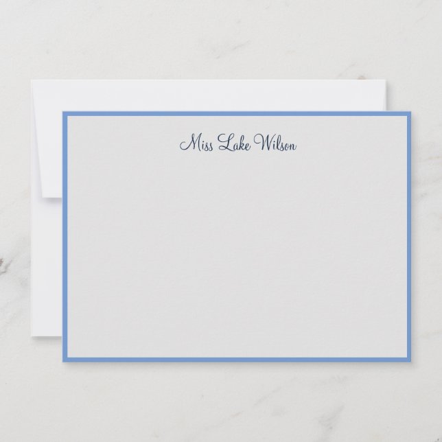 Miss America Pageant Custom Note Card Mitteilungskarte (Vorderseite)