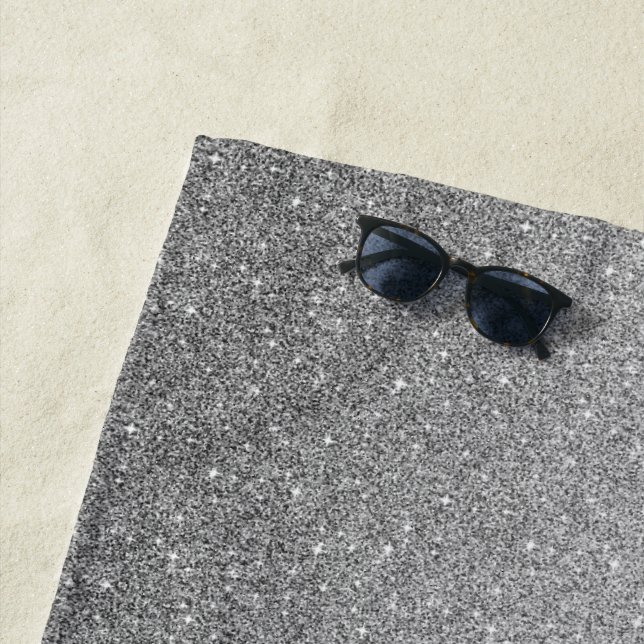 Miss America Pageant Glam Glitzer Beach Handtuch (Beispiel)