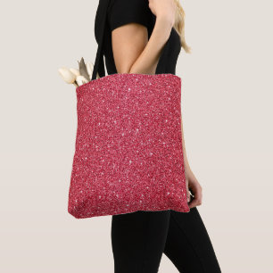 Miss America Pageant Imitate Glitzer Tote Bag Tasche