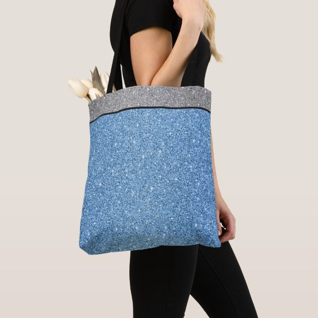 Miss America Pageant Imitate Glitzer Tote Bag Tasche (Von Nahem)