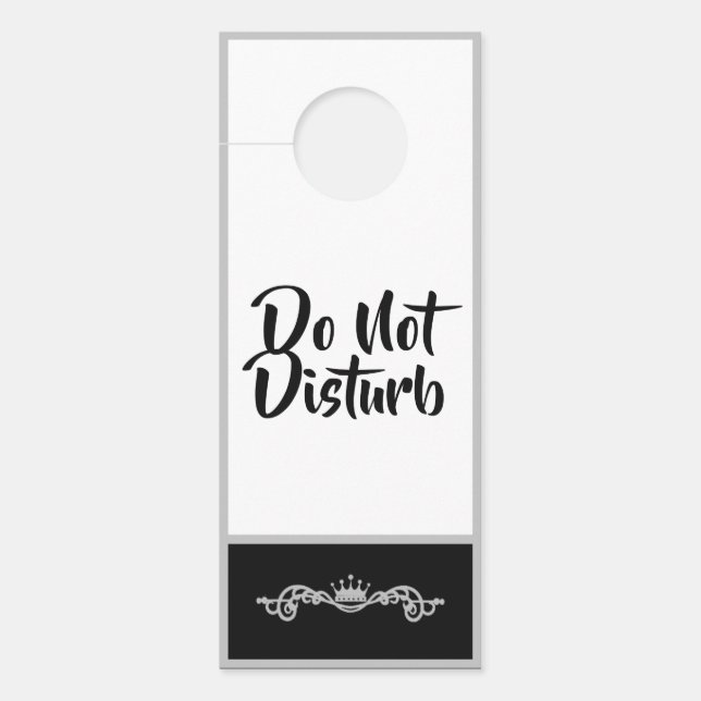 Miss America Pageant SLVR Crown Door Hanger Türanhänger (Vorderseite)