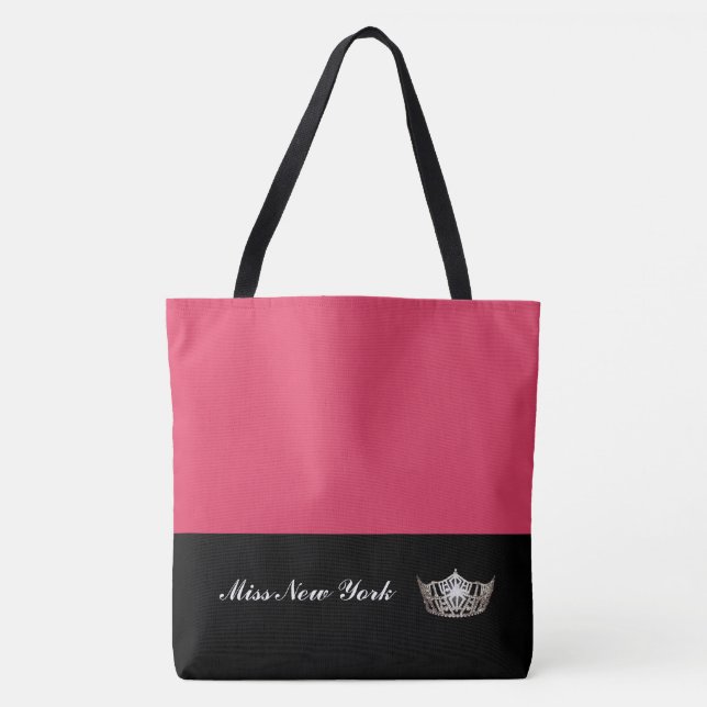 Miss America Sac fourre-tout de Couronne d'argent  (Devant)