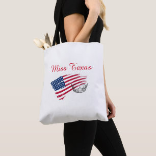 Miss America Sac fourre-tout de la Couronne d'arge