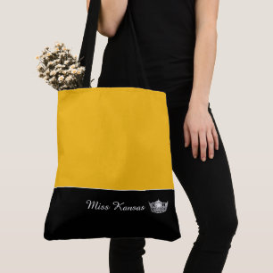 Miss America Sac fourre-tout de la Couronne d'arge