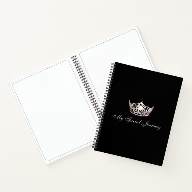 Miss America Silver Crown Custom Journal-Notebook Notizbuch (Innenseite)