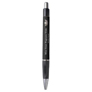 Miss America Silver Crown Custom Tinte Pen Kugelschreiber