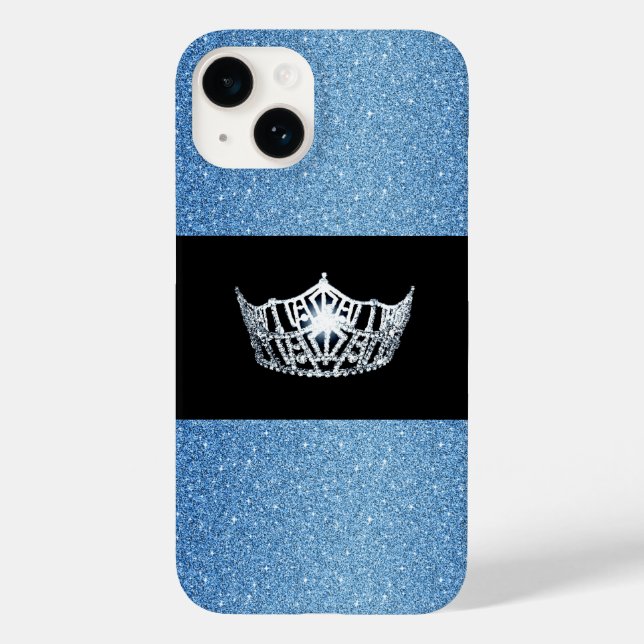 Miss America Silver Crown iPhone 14 Fall Case-Mate iPhone 14 Hülle (Rückseite)